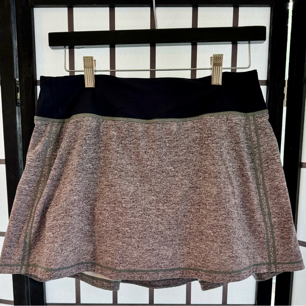 Lululemon Pace Rival Mid-Rise Skirt Long